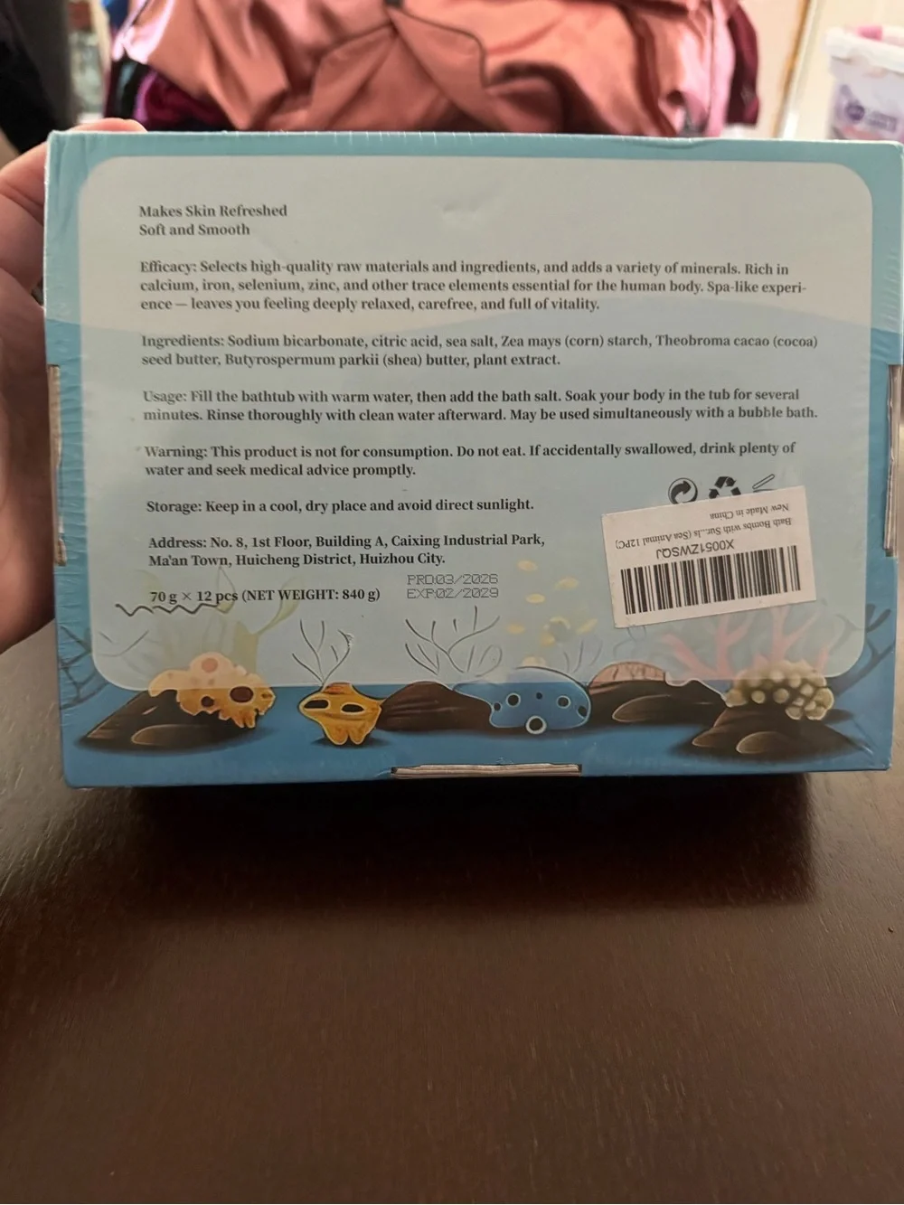 Bath Bomb Gift Set - Blue